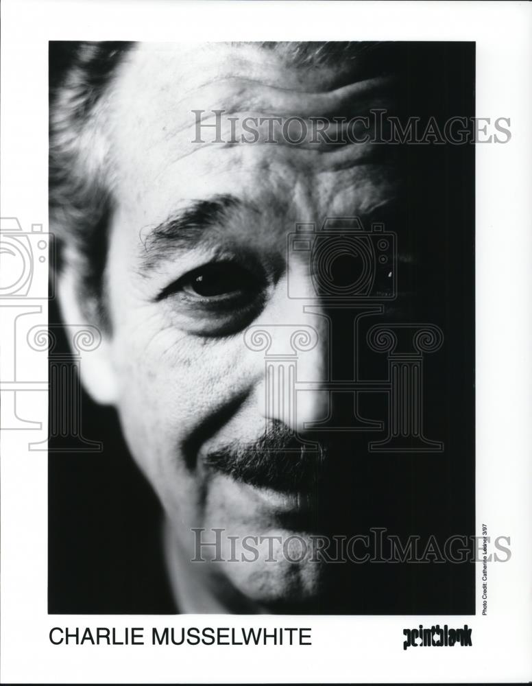 1997 Press Photo harmonica player Charlie Musselwhite - Historic Images