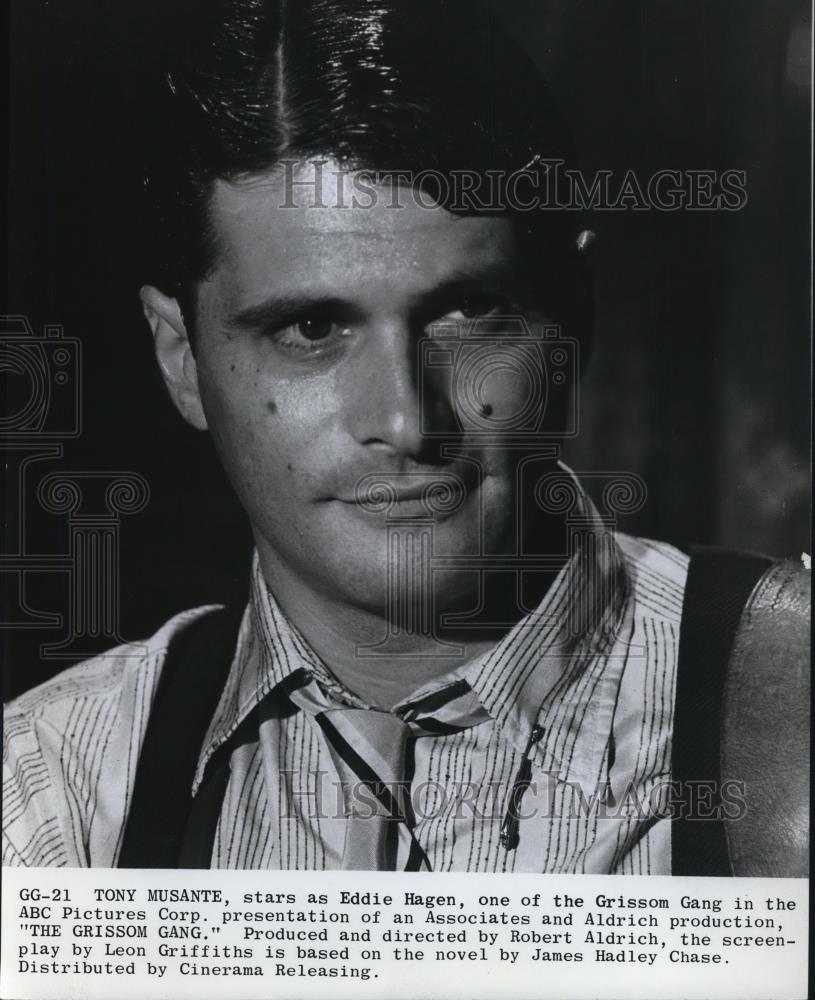 1978 Press Photo Tony Musante in The Grissom Gang - Historic Images