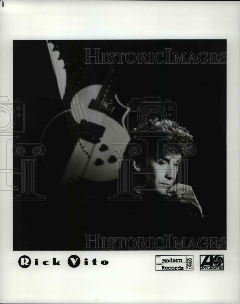 1992 Press Photo Musician Rick Vito - Historic Images