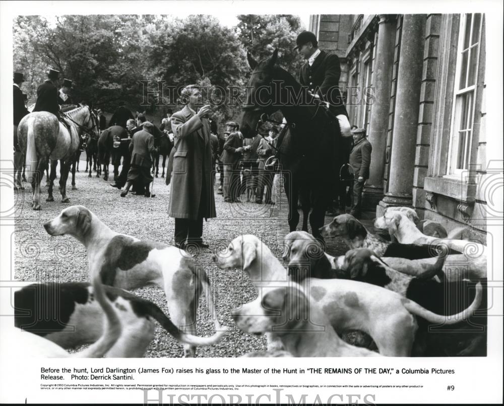 1993 Press Photo James Fox in The Remains of the Day - Historic Images