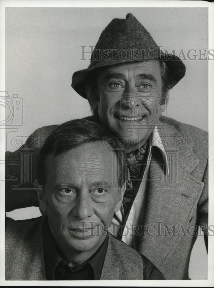 1970 Press Photo Louis Nye &amp; Norman Fell in Needles &amp; Pins - Historic Images