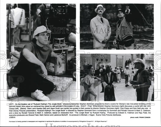 Press Photo John Cleese, Lena Headey, Jason Scott Lee in The Jungle Book - Historic Images