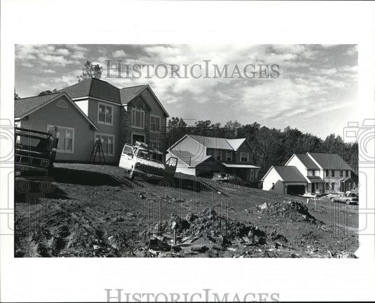 1990 Press Photo Carriage Hills sub div. new construction - Historic Images