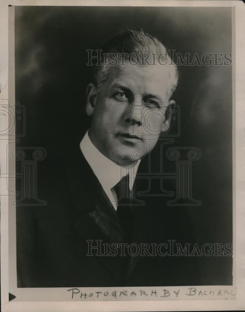 1920 Press Photo Rev. Harry Burns - Historic Images