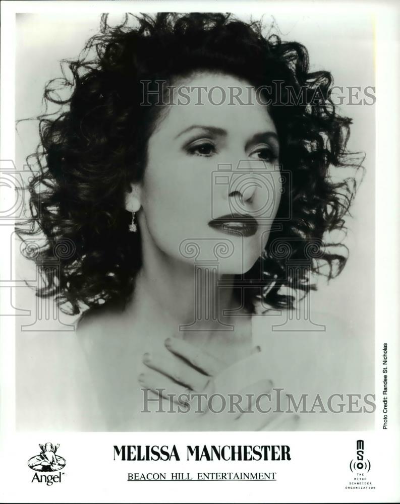 Press Photo Melissa Manchester - Historic Images