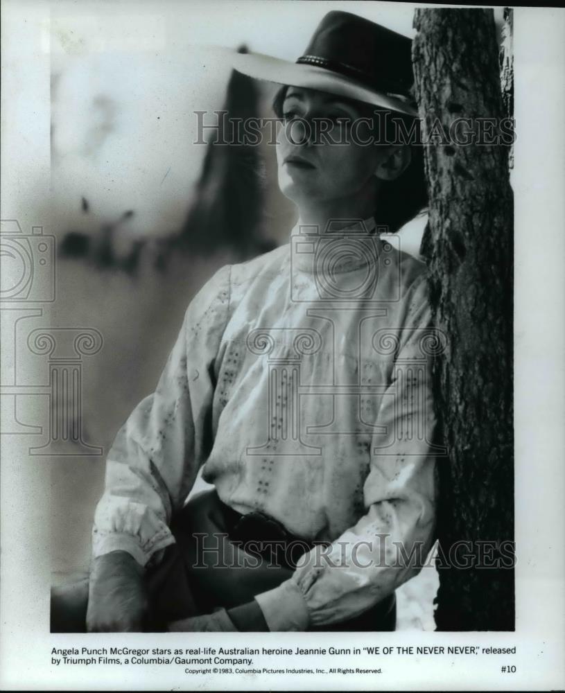 1983 Press Photo Angela Punch McGregor as Jeannie Gunn in We of the Never Never - Historic Images