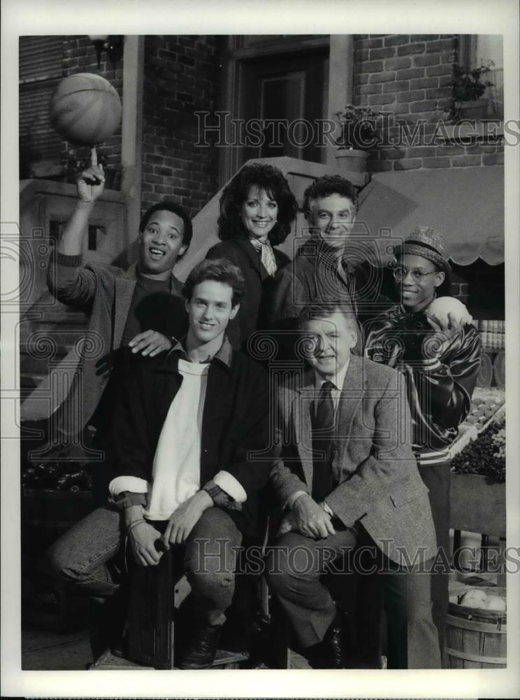 1986 Press Photo Chip McAllister Randee Heller Mark Lonow "Better Days" - Historic Images