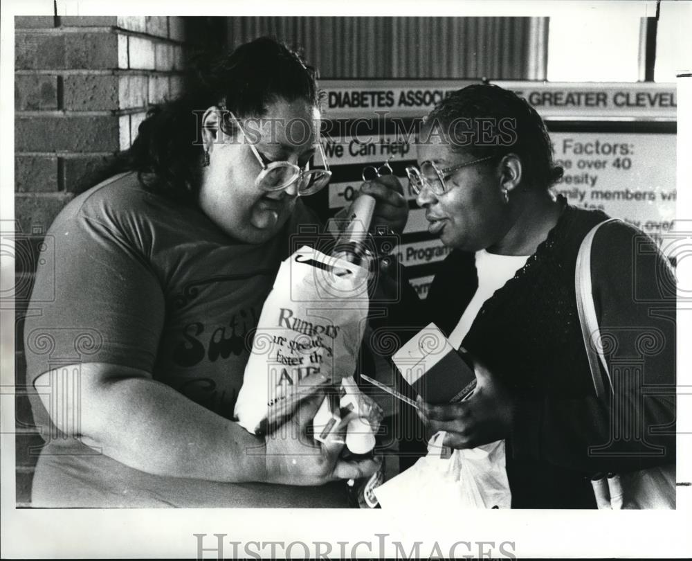 1989 Press Photo Mary Young - Historic Images