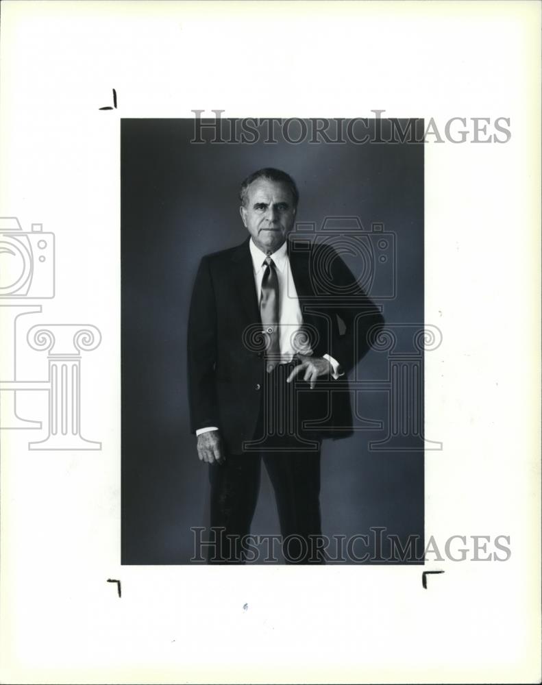 1985 Press Photo Charles Z Wick, Director United States Information Agency - Historic Images