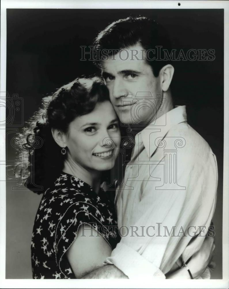 1995 Press Photo Forever Young Mel Gibson Jamie Isabelle Gibson - Historic Images