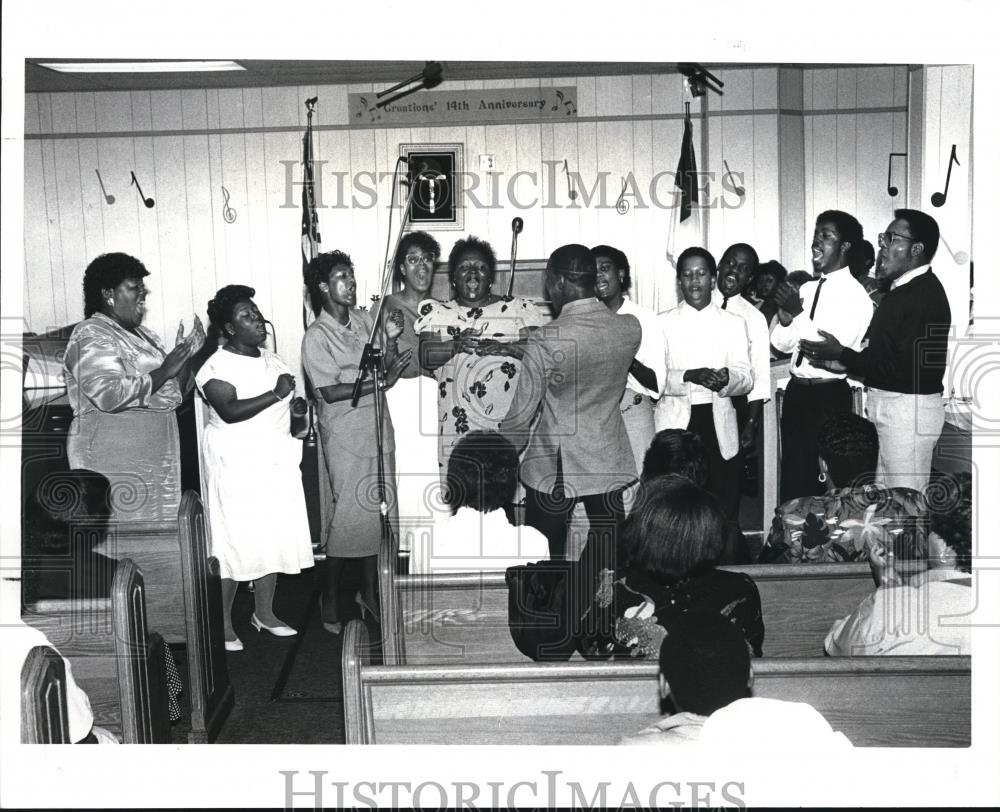 1987 Press Photo United Voices of Faith - Historic Images