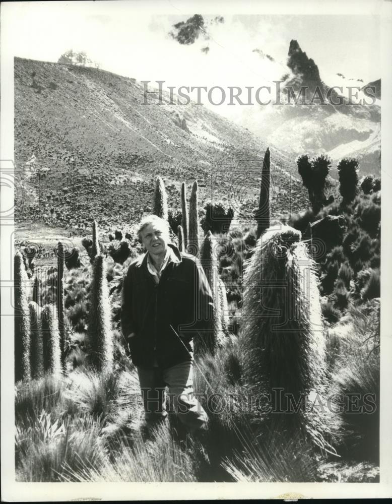 1985 Press Photo TV Program The Living Planet: Portrait of the Earth - Historic Images