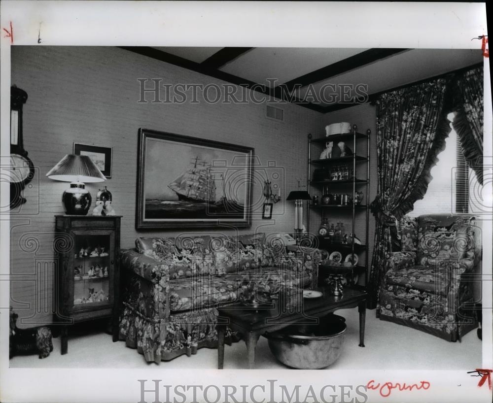 1980 Press Photo Living Rooms - Historic Images