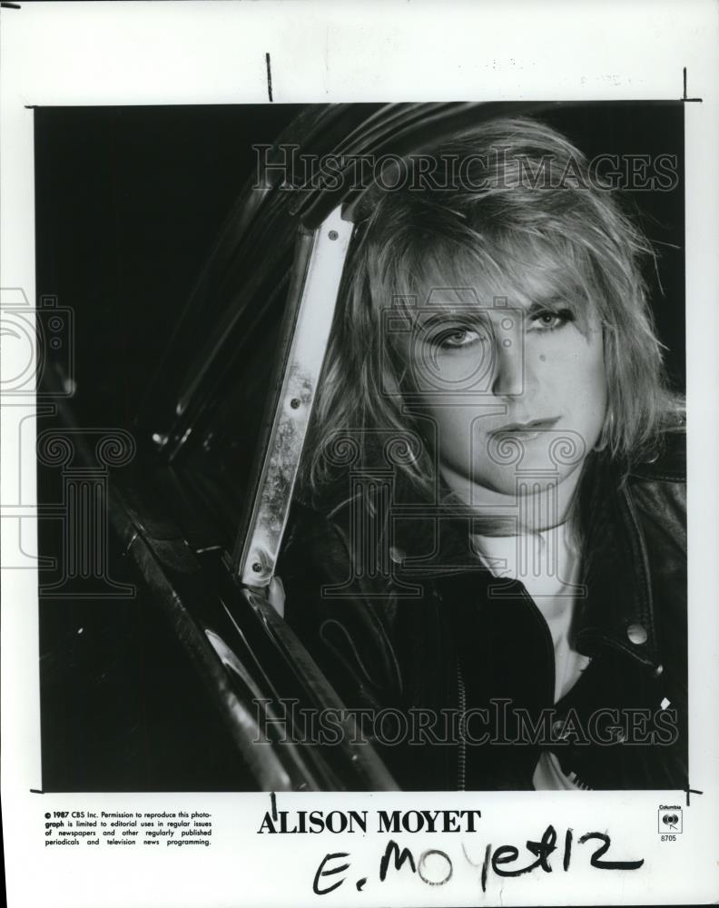 1989 Press Photo Alison Moyet - Historic Images