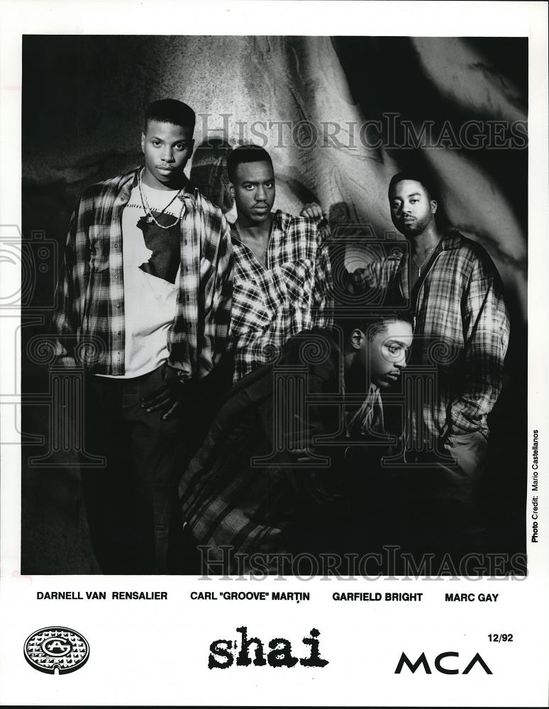1993 Press Photo Musical Group Shai - Historic Images