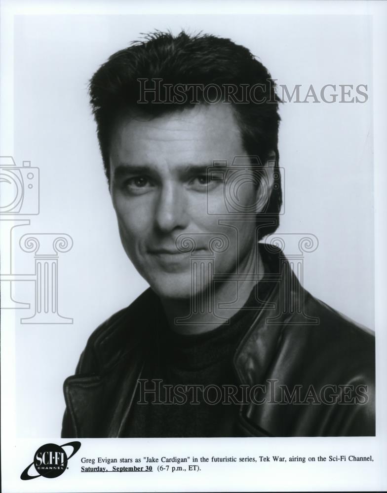 Undated Press Photo Greg Evigan Tek War - Historic Images