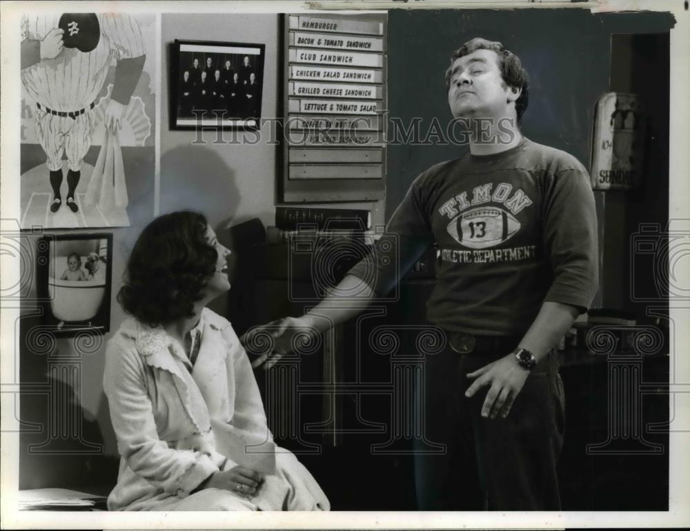 1979 Press Photo Sherry Hursey and James Keane in The Paper Chase - Historic Images