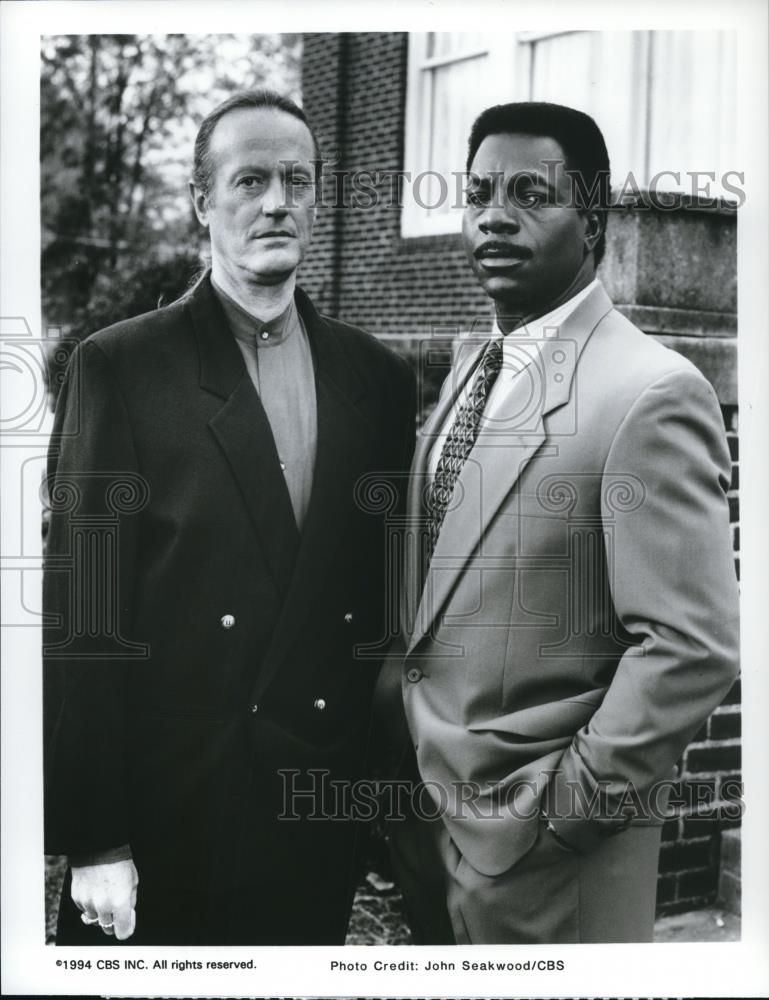 1994 Press Photo Peter Fonda Carl Weathers &quot;In The Heat Of The Night&quot; - Historic Images