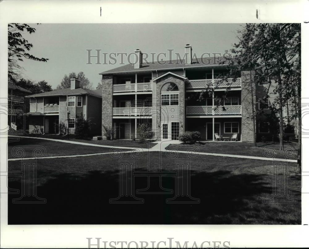 1991 Press Photo The Sturbridge Square Apartment in Westford Circle - Historic Images