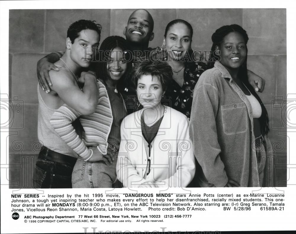 1996 Press Photo TV Series Dangerous Minds - Historic Images