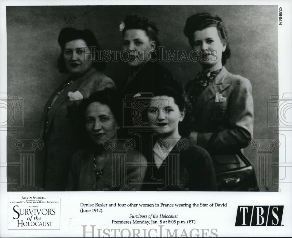 1942 Press Photo Denise Resler in Survivors of the Holocaust - Historic Images