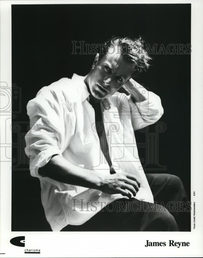 1991 Press Photo James Reyne Australian rock musician and singer/songwriter - Historic Images