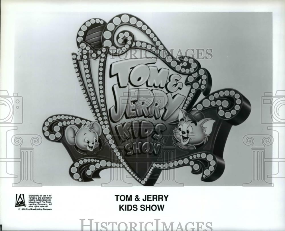 1990 Press Photo Tom &amp; Jerry - Historic Images