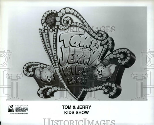 1990 Press Photo Tom & Jerry - Historic Images