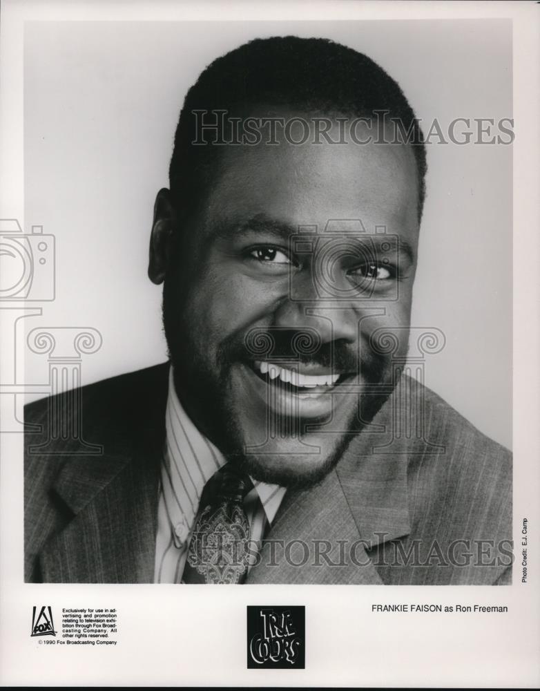 1990 Press Photo Frankie Faison as Ron Freeman on True Colors TV show - Historic Images