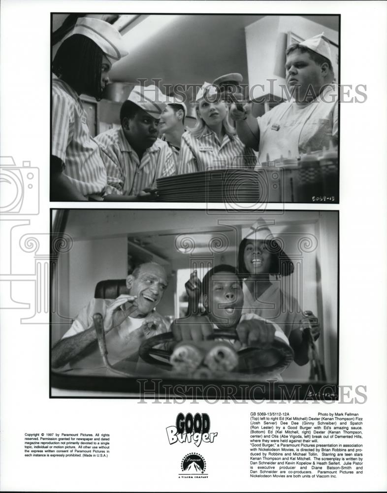 1997 Press Photo Kel Mitchell Kenan Thompson Josh Server and Ginny Schreiber - Historic Images