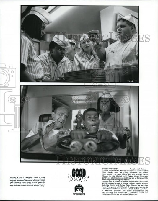 1997 Press Photo Kel Mitchell Kenan Thompson Josh Server and Ginny Schreiber - Historic Images