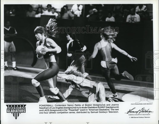1969 Press Photo Powerball Nancy Petitto Joanna Needham And Lace - Historic Images