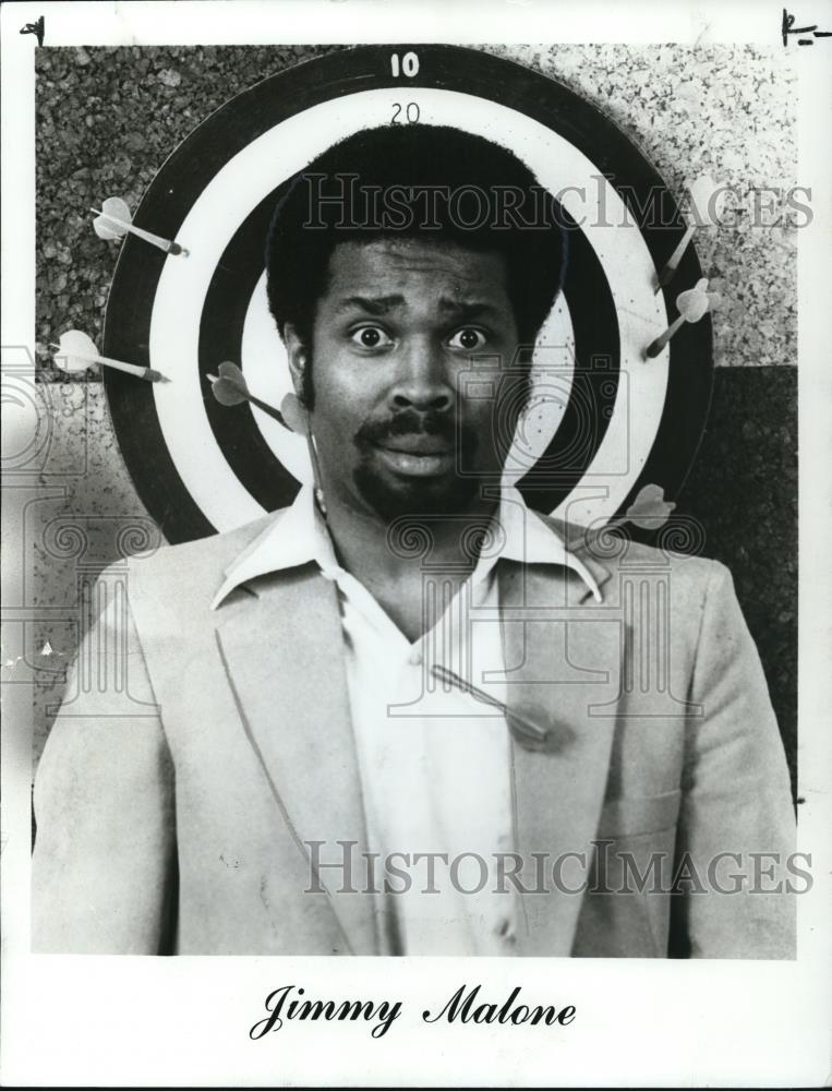1982 Press Photo Jimmy Malone, Comic - Historic Images