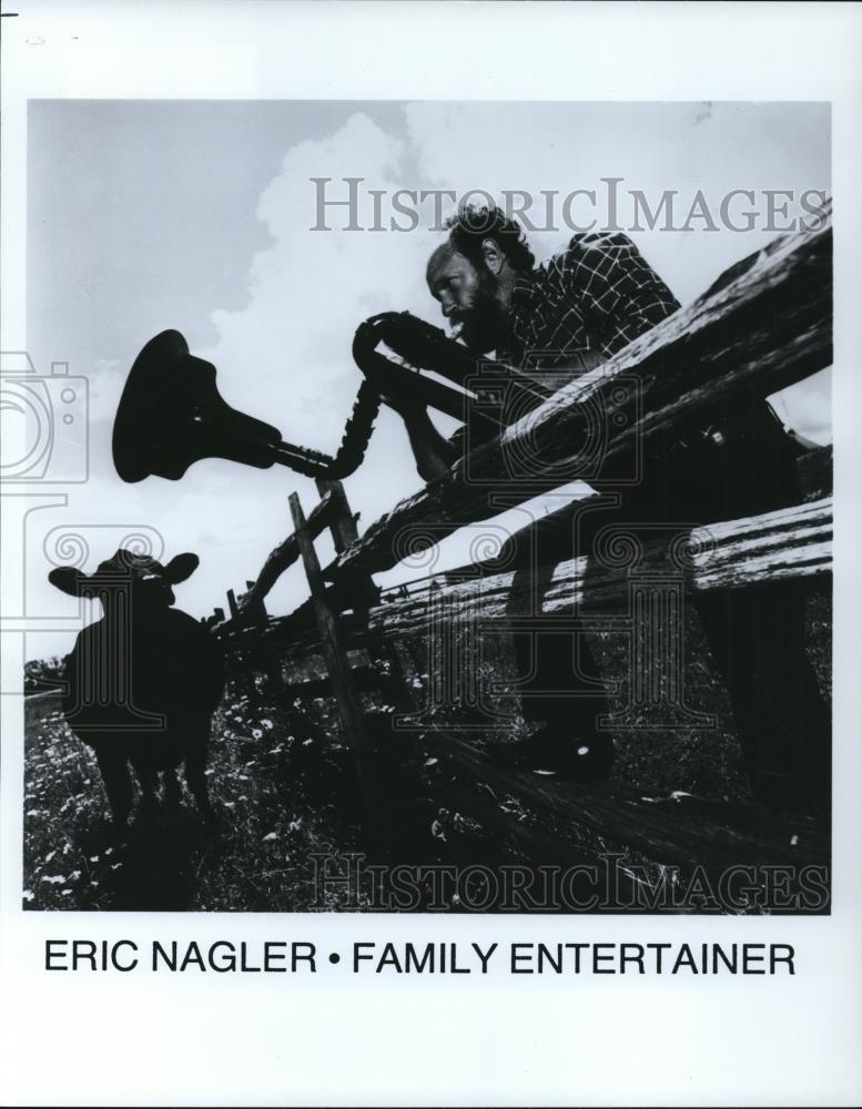 1988 Press Photo Eric Nagler Family Entertainment - Historic Images