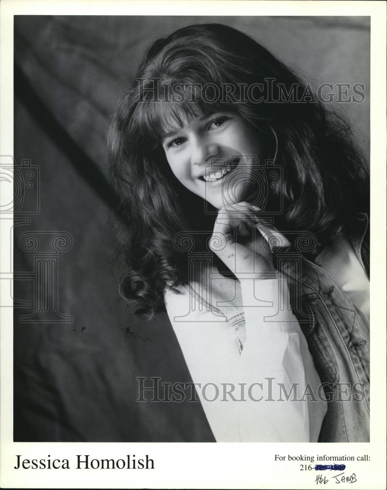 1996 Press Photo Jessica Homolish - Historic Images