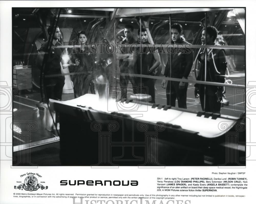 2000 Press Photo Peter Facinelli Robin Tunney "Supernova" - Historic Images