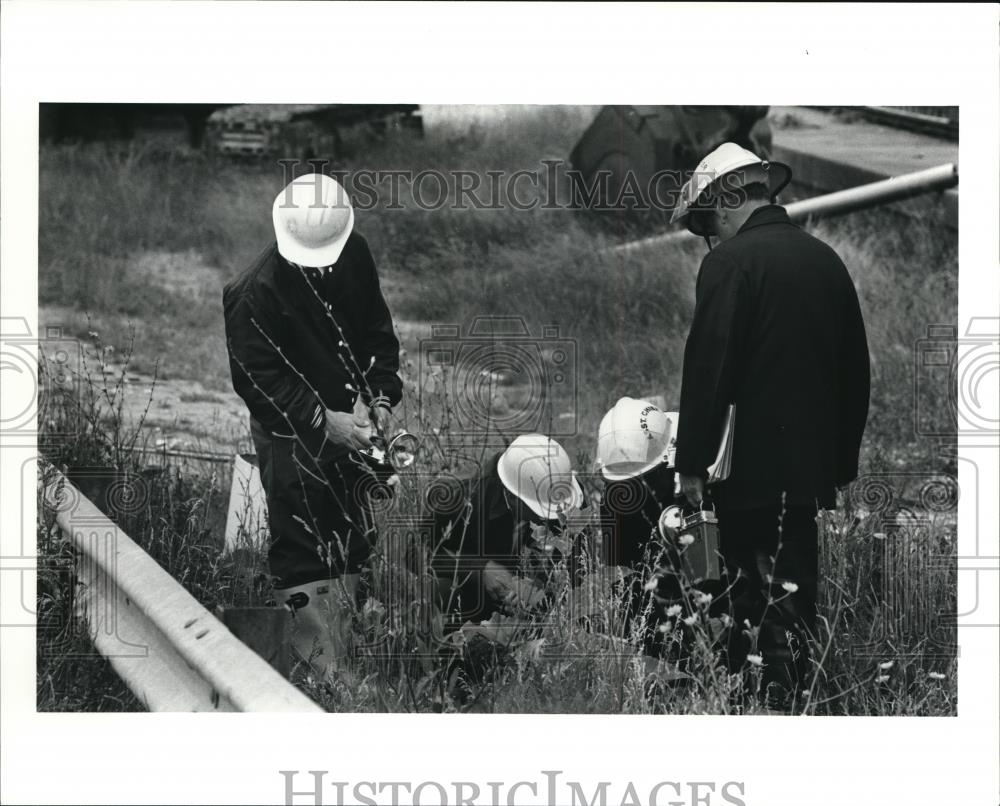 1990 Press Photo Southerly Waste Water Treatment - Historic Images