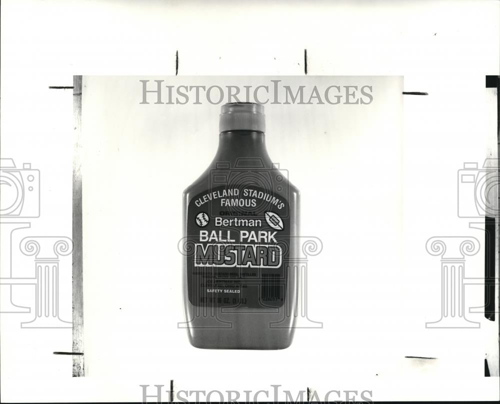 1989 Press Photo Mustard - Historic Images