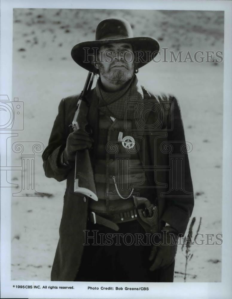1995 Press Photo James Garner in Larry McMurtry's Streets of Laredo - cvp69916 - Historic Images