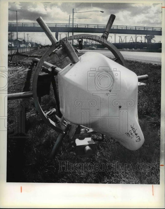 1978 Press Photo The Ohio Department of transportation's tower lighting units - Historic Images