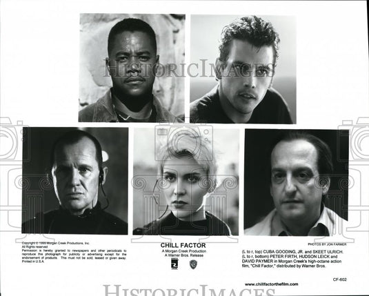 1999 Press Photo Hudson Leick & David Paymer in Chill Factor - cvp57269 - Historic Images
