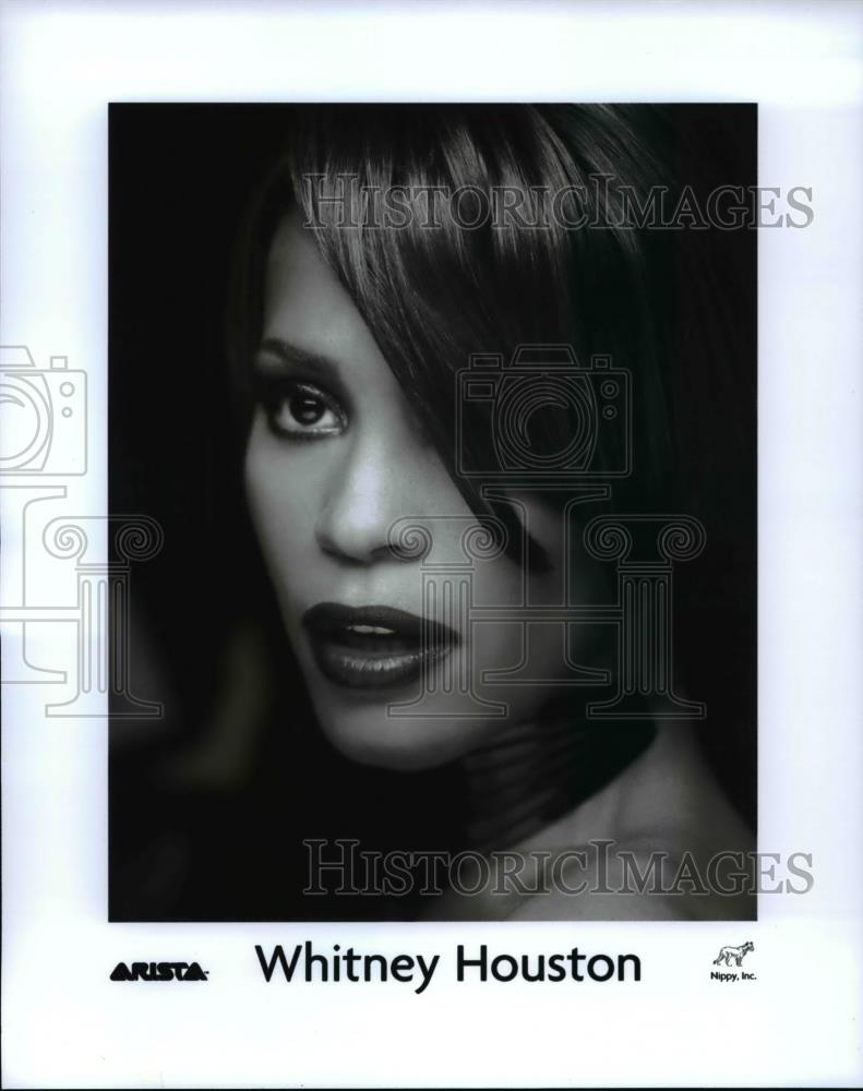 Press Photo Whitney Houston American Pop Singer - cvp69345 - Historic Images