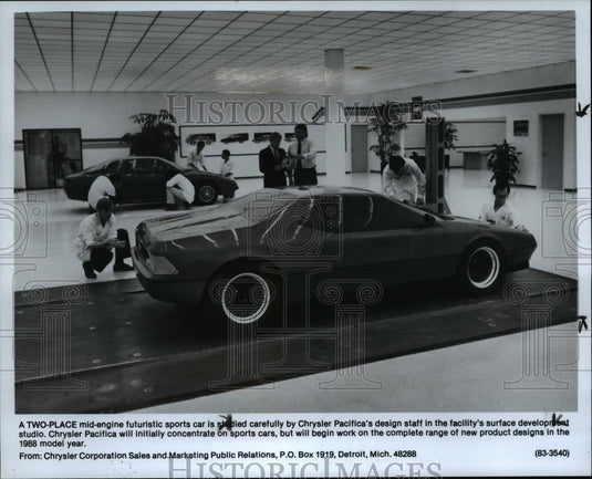 1984 Press Photo Chrysler Pacifica - Historic Images