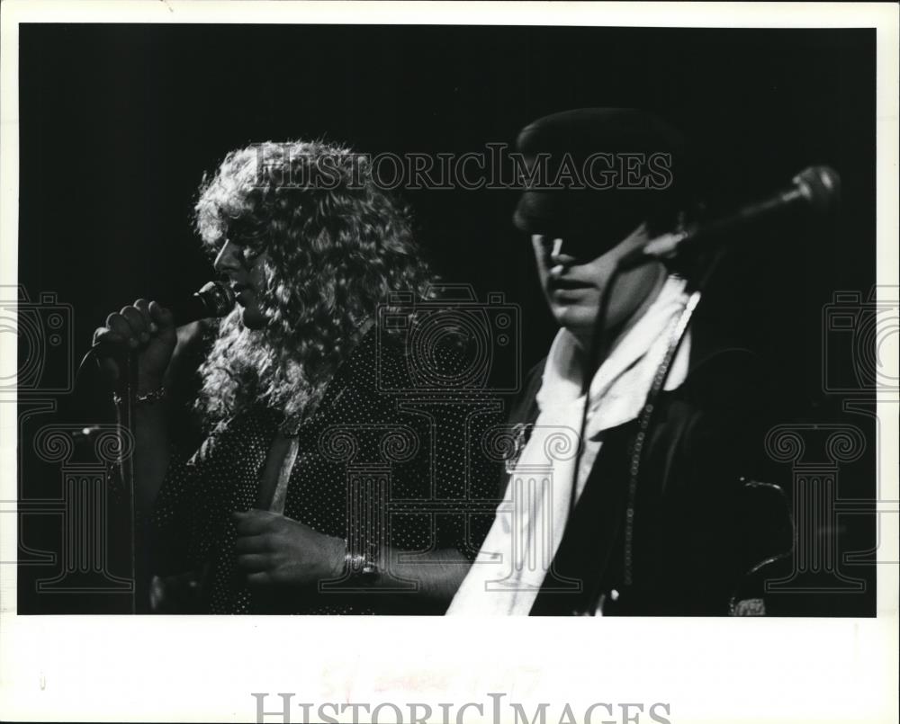 1987 Press Photo Doug Mossman Guitarist for Zoso - Historic Images