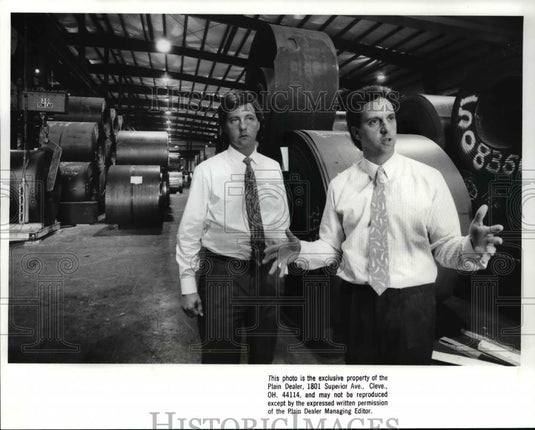 1988 Press Photo Olympic Steel - 587 - Historic Images