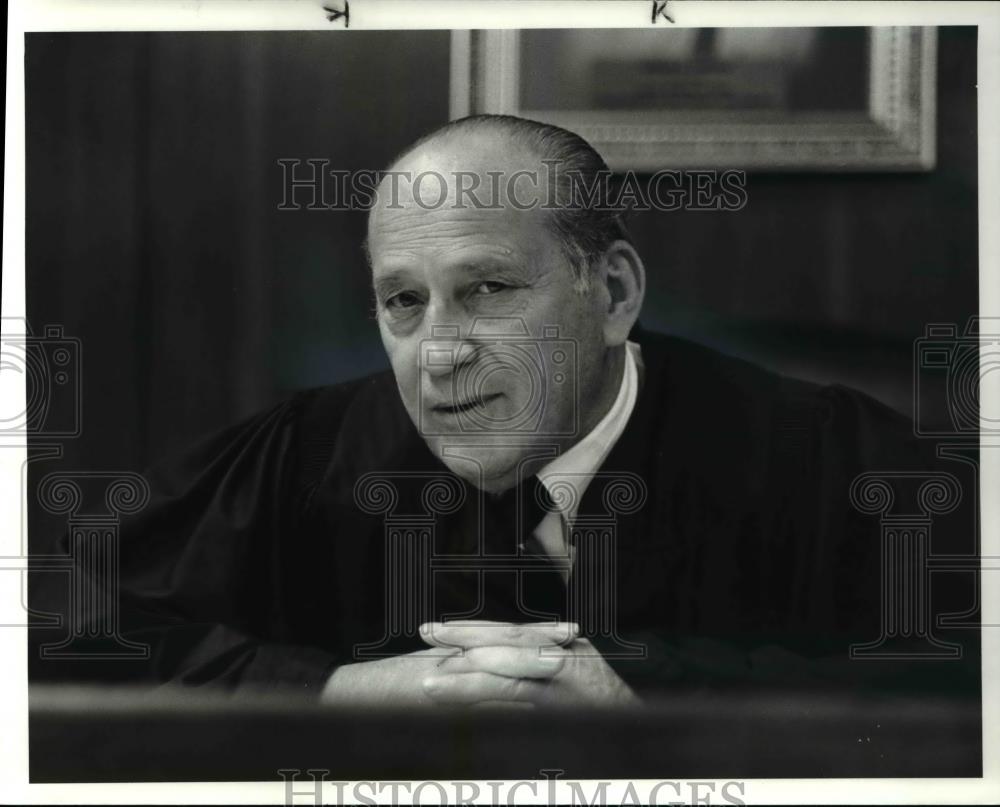1982 Press Photo Judge Mele M. Vukelic of Steubenville - Historic Images