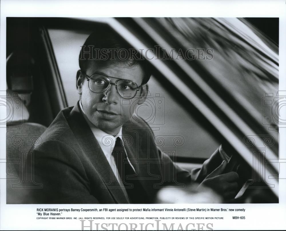 1991 Press Photo Rick Moranis stars as Barney Coopersmith in My Blue Heaven - Historic Images