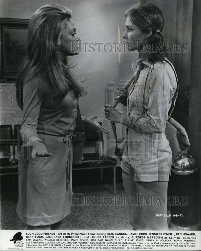 1972 Press Photo Jennifer O'Neill in Such GoodFriends - Historic Images