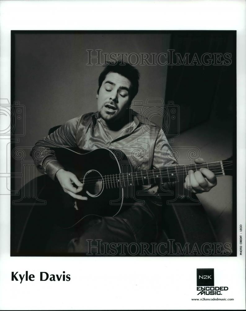 Press Photo Kyle Davis Jazz Musician - cvp69780 - Historic Images