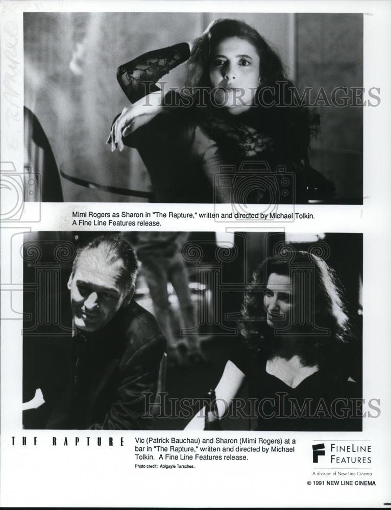 1991 Press Photo Mimi Rogers and Patrick Bauchau star in The Rapture - cvp58413 - Historic Images